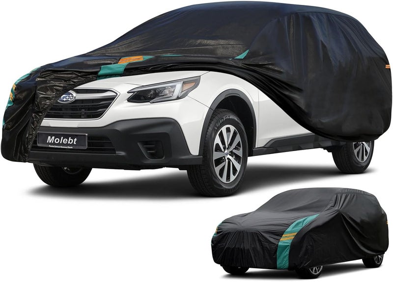 Molebt SUV Car Cover Custom Fit for Subaru Outback(1994-2025), Waterproof All Weather for Automobiles, Outdoor Full Cover with Windproof Clip Straps - Image 1
